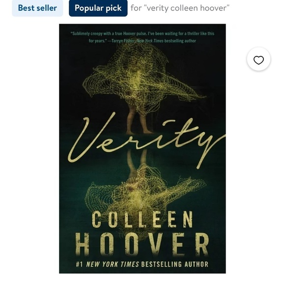 Other - Verity by Colleen Hoover